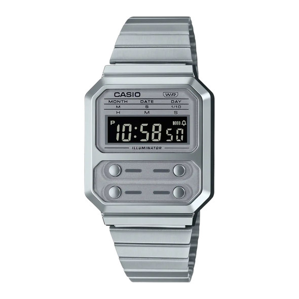 MONTRE | CASIO silver unique