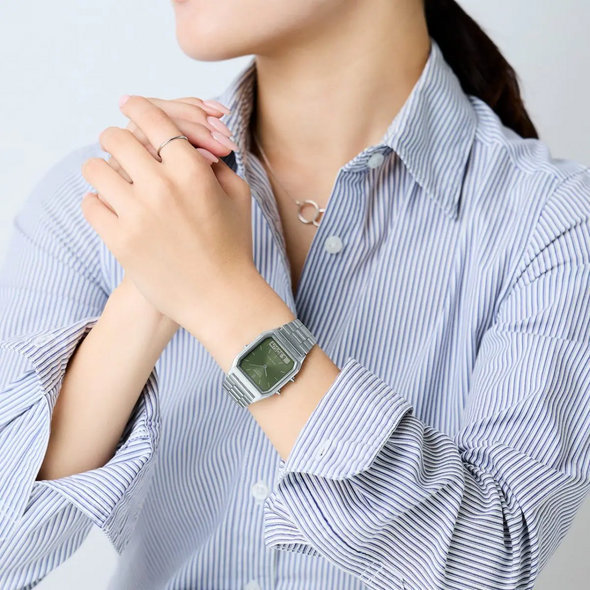 MONTRE | CASIO Vintage Green