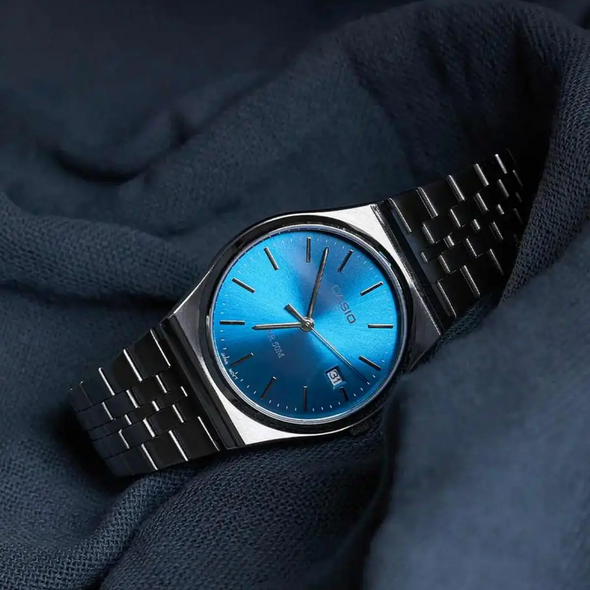 MONTRE | CASIO MTP range Blue