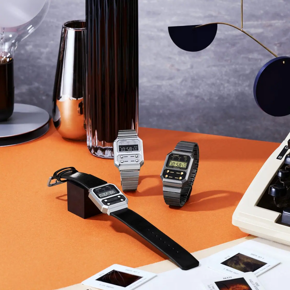 MONTRE | CASIO silver unique