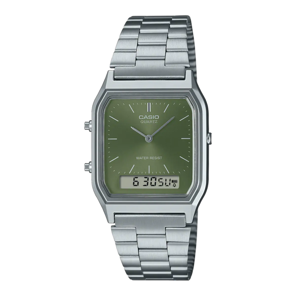 MONTRE | CASIO Vintage Green
