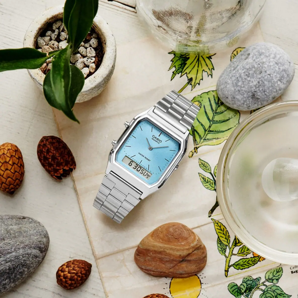 MONTRE | CASIO Vintage Sky blue