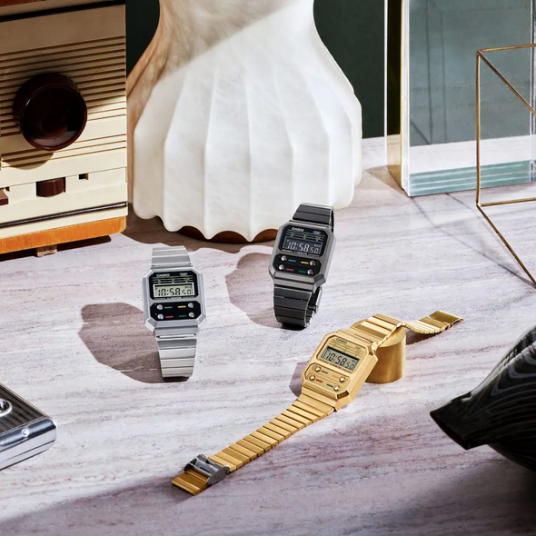 MONTRE | CASIO silver unique