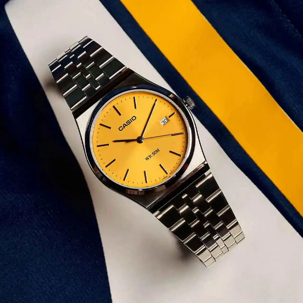 MONTRE | CASIO MTP range Orange