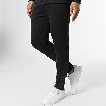 SURVETTE | Tracksuit Slim Zipped Black