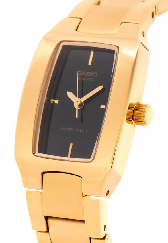 MONTRE | Casio Stainless Steel Strap Gold Black