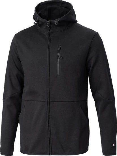 SURVETTE | Champion Hooded Full Zip Black