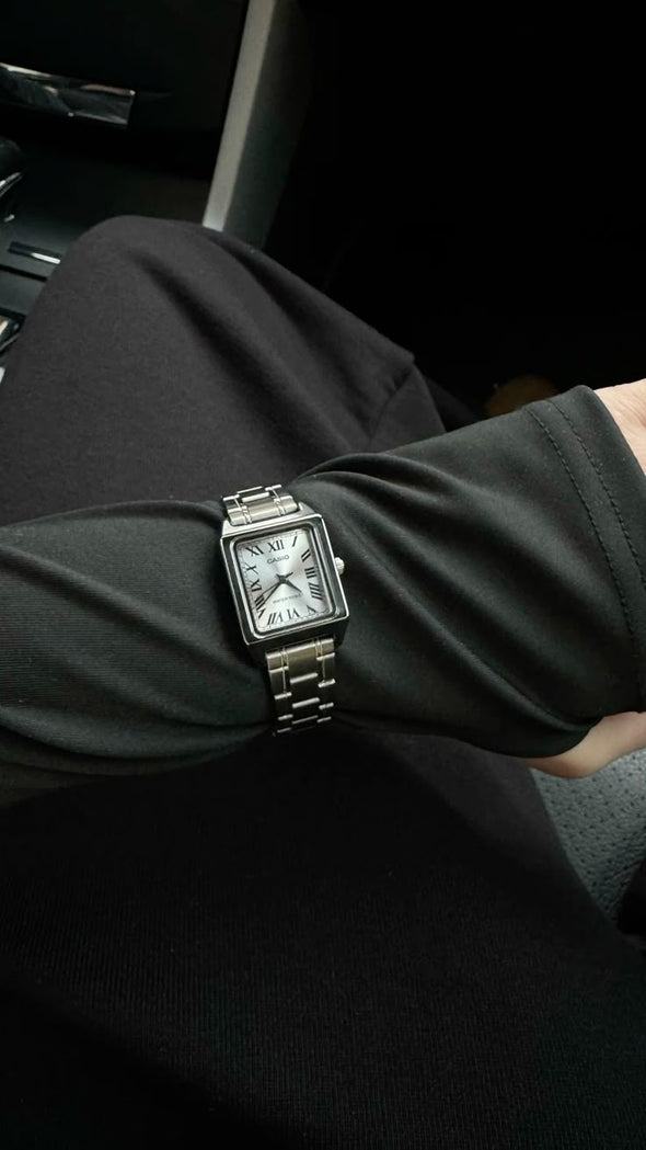 MONTRE | Casio silver Femme Vintage