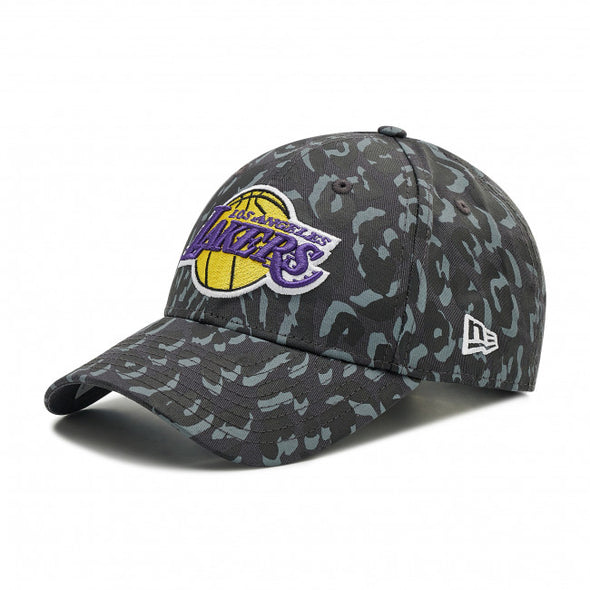 CASQUETTE | 9FORTY LA Lakers Leopard Print Gris