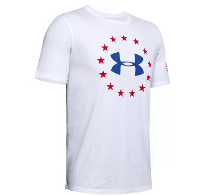 T-SHIRT | Under Armour Freedom Logo white