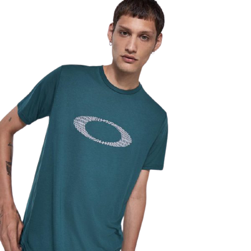 T-SHIRT | OAKLEY NETTING ELLIPSE TEE BLACK