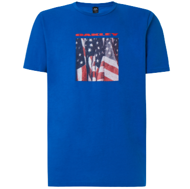 T-SHIRT | OAKLEY USA Flag Picture blue
