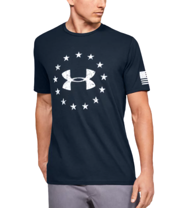 T-SHIRT | Under Armour Freedom Logo bleu