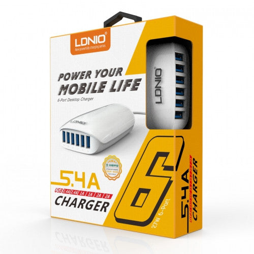 Chargeur LDNIO | 6 ports USB - Invog