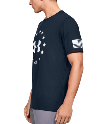 T-SHIRT | Under Armour Freedom Logo bleu