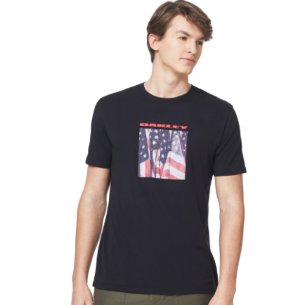 T-SHIRT | OAKLEY USA Flag Picture black