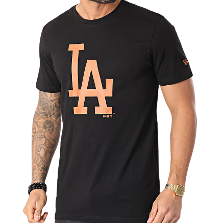 T-SHIRT |  LA DODGERS TEAM LOGO BLACK