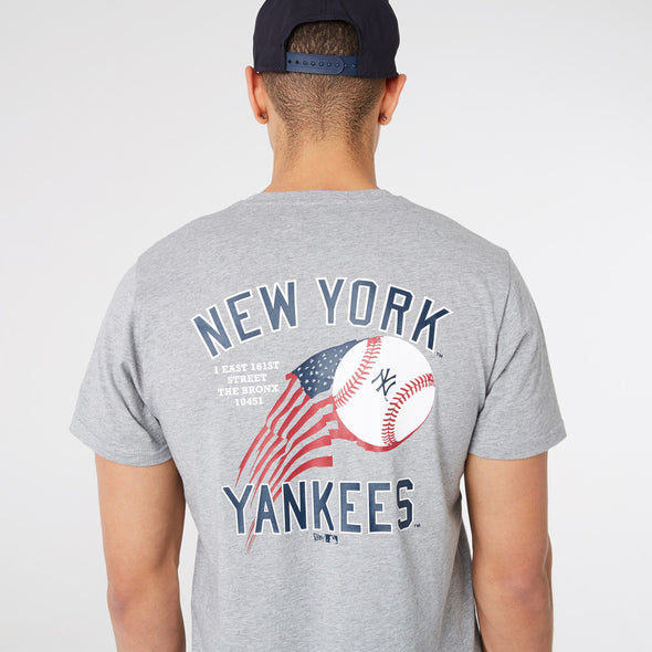 T-SHIRT | New York Yankees Baseball Graphic Grey