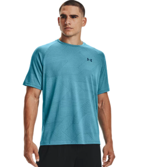 T-SHIRT | UNDER ARMOUR Velocity 2.0 Jacquard Blue