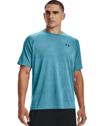 T-SHIRT | UNDER ARMOUR Velocity 2.0 Jacquard Blue