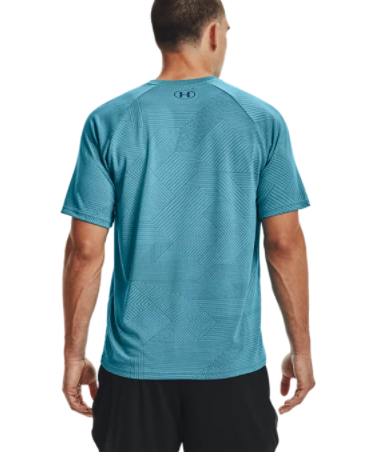 T-SHIRT | UNDER ARMOUR Velocity 2.0 Jacquard Blue