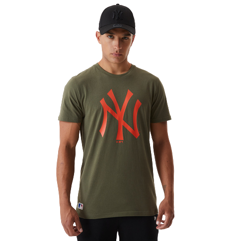 T-SHIRT | TEAM LOGO NEW YORK YANKEES KAKI