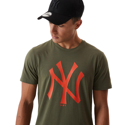 T-SHIRT | TEAM LOGO NEW YORK YANKEES KAKI